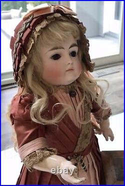 Antique 17 Early Kestner XI Pouty Doll With Wonderful Early Body