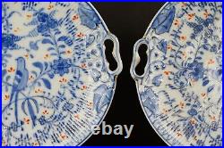 Antique 18 pieces German porcelain teaset 19th / 20th Century marked
