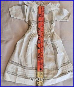 Antique Early C1890 Dress For French Or German Bisque Doll Lot 228