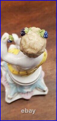 Antique Exquisite Early Carl Thieme Putti German Porcelain Figural Circa 1890