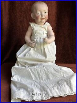 Antique German 13 Kammer Reinhardt 36 100 Kaiser Bisque Head Baby Doll