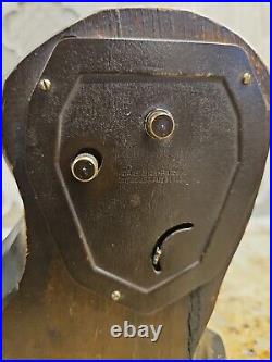 Antique German 1926 Oswald Rolling Eye Clock! Very Early Example! Please Read