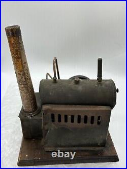 Antique German Ernst OR DC Doll Cie Plank Steam Engine Early Model 1910 Toy