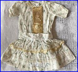 Antique Outfit For French Or German Bisque Or Early Doll, Best