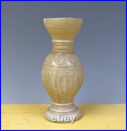 Antique Small Early German Stoneware Siegburg Jug Flower-Bud 16TH C