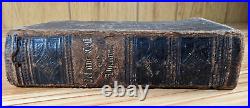 Antique Vintage German Bible Late 1800s, Early 1900s
