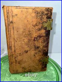 Antique pre civil war Early German bible 1830 Old & New Testament illustrated