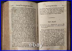 Early 1800s antique GERMAN NEW TESTAMENT STUDY ny david bogue LEATHER BIBLE