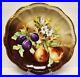 Early_20th_Century_Antique_German_HP_Decorative_Plate_Pears_Plums_Flowers_11_5_01_ggnl