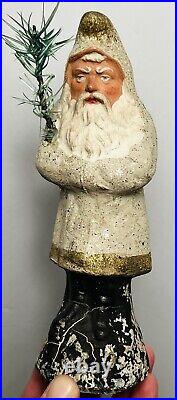 Early Antique Belsnickle 8 German Antique Santa White Belsnickle White Santa