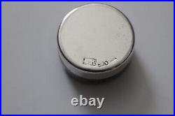 Early German 800 Silver snuff box from prominent estate collection