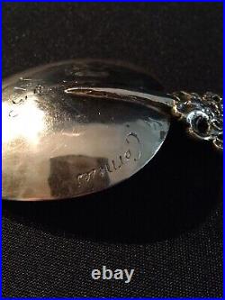 Early German Silver Rattail Marriage Spoon Corneles & Ottes