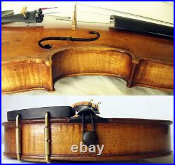 FINE OLD GERMAN VIOLIN EARLY 1900 video ANTIQUE master? 373