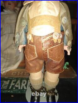 German HANSI brother ART doll by Wagner & Zetsche 11 Very Rare 1900s Antique