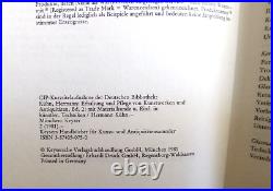 Preservation and Care Of Artwork Antiques Hardcover German Langauge Keyser Book