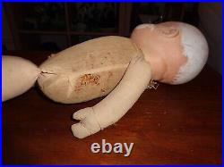 Rare Early Antique German Armand Marseille Signed A. M Bisque Head Doll